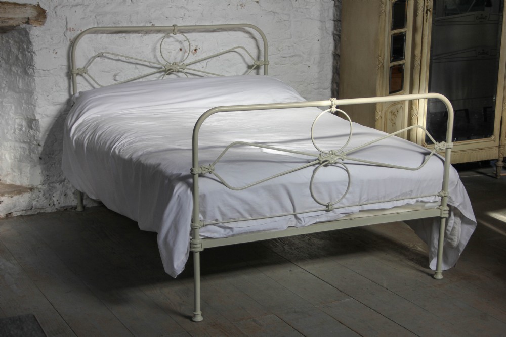 Cottage style Irish all iron restored in old white