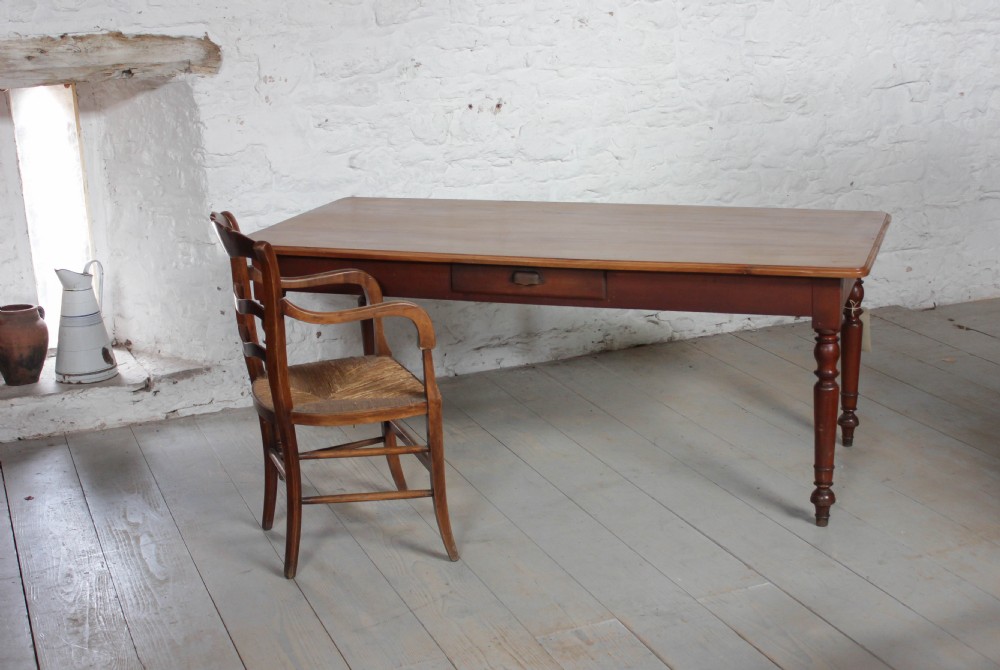 French cherry farmhouse table
