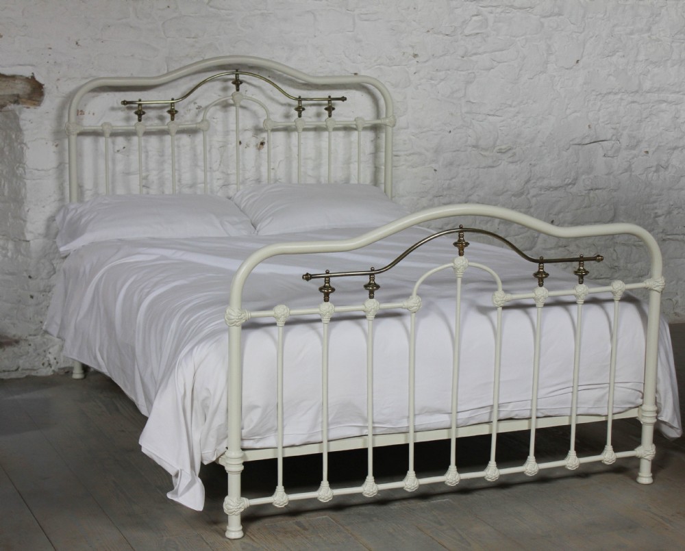 French brass and iron kingsize 