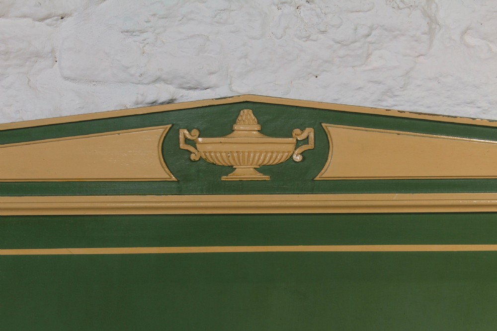 Empire Style French King Size Original Interestingly painted bed View IX