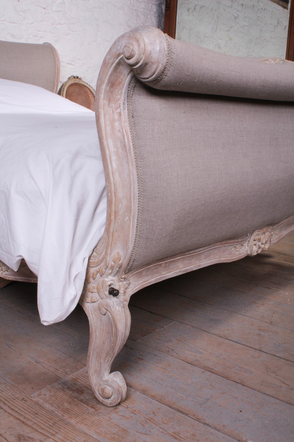 Exquisitely beautiful very rare early Louis XV king size View II
