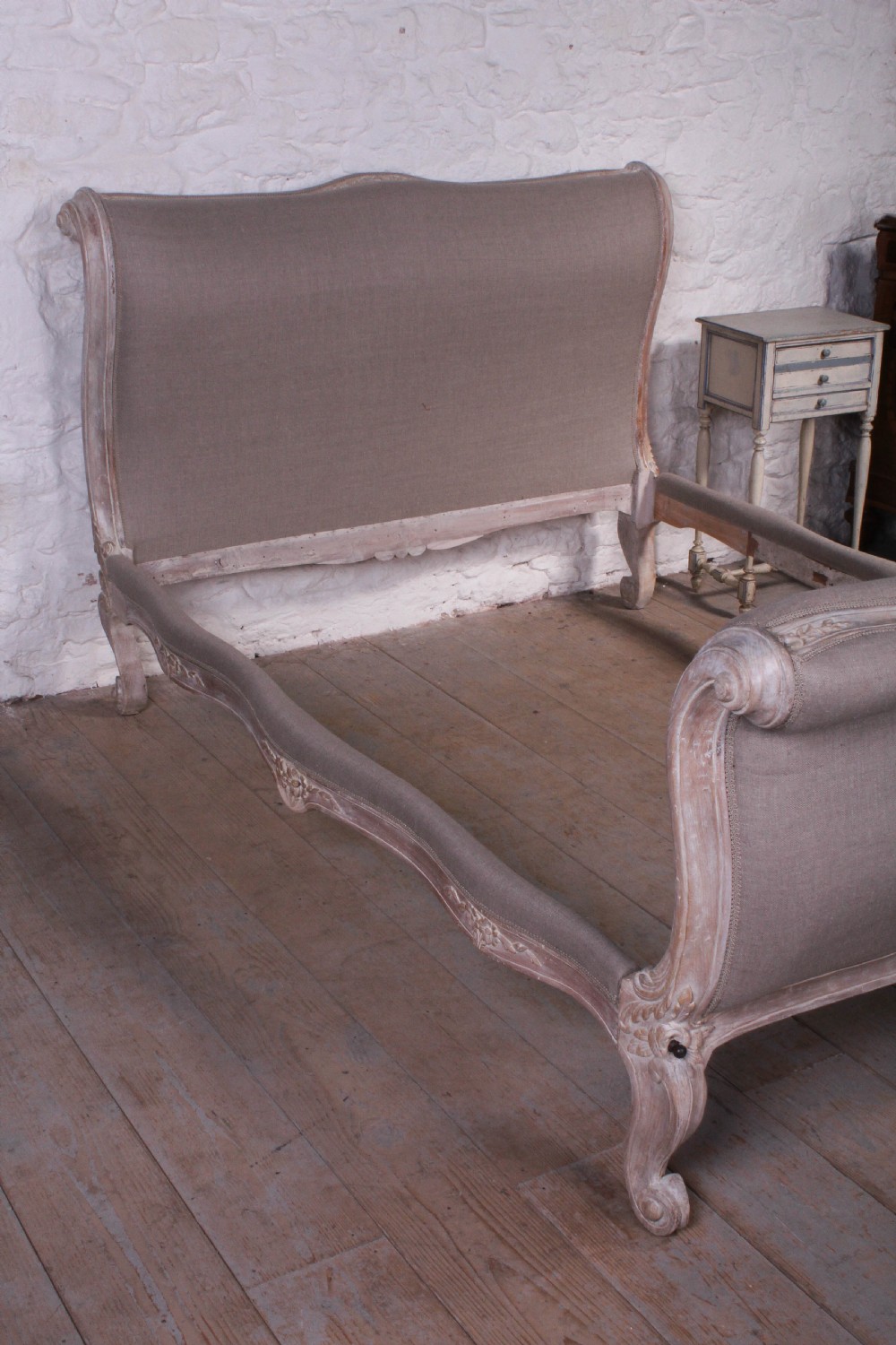 Exquisitely beautiful very rare early Louis XV king size View XIV