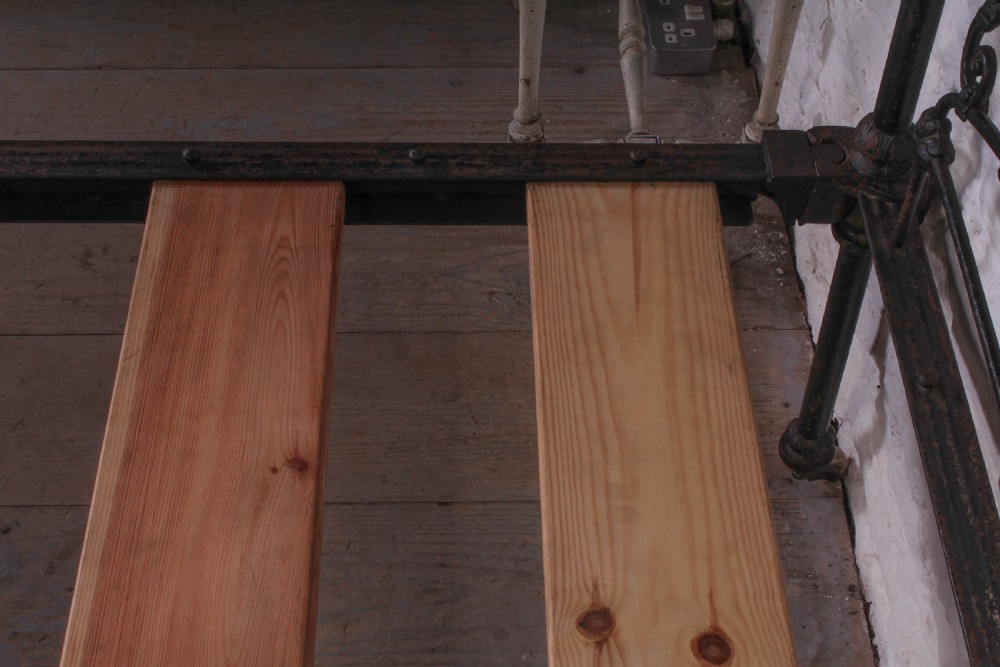 Very pretty early all original Schoolbred double bed View XII