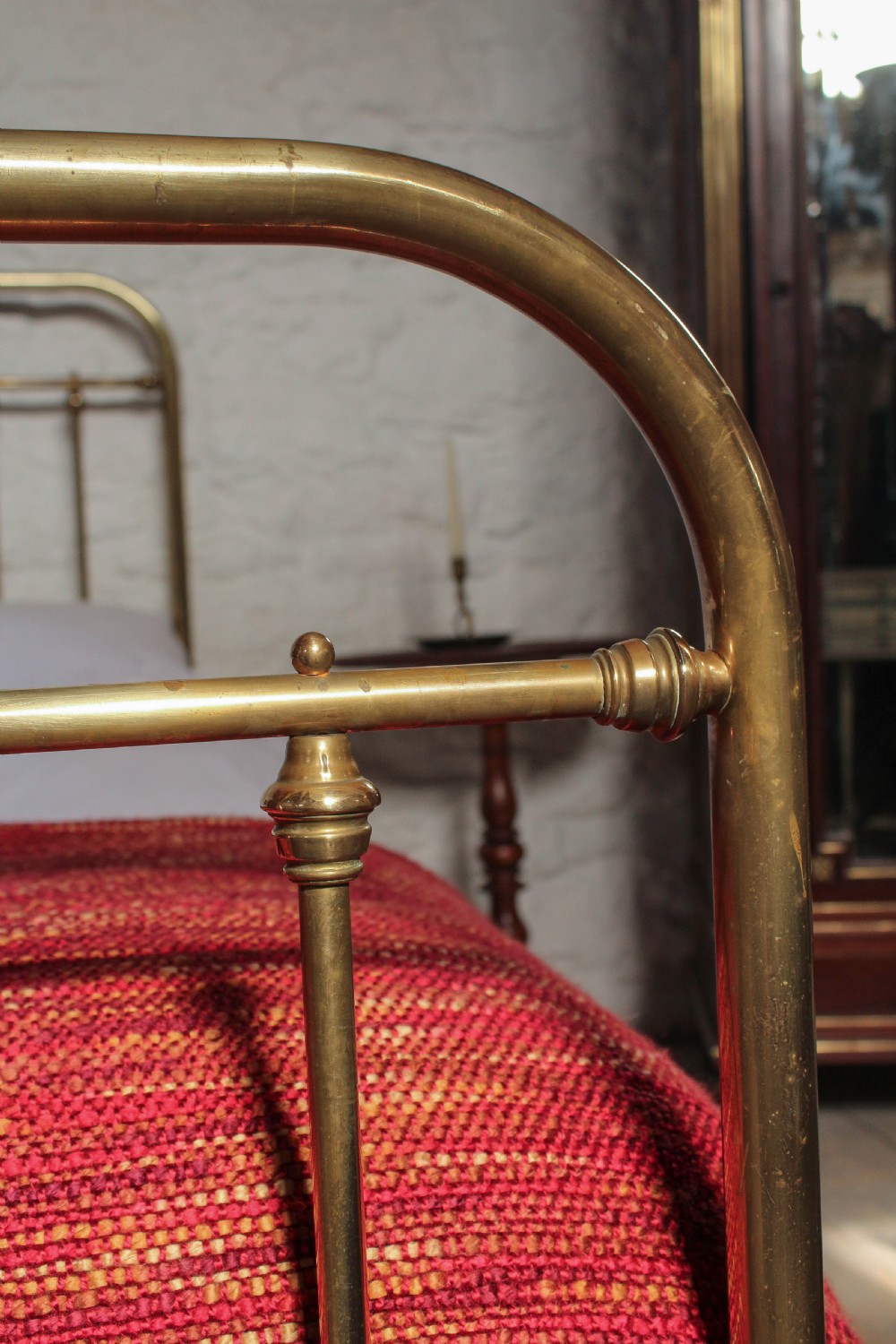 Attractive simple French brass double bed View VII