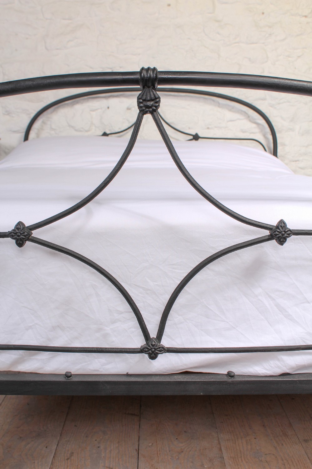 All iron black Irish double bed View IV