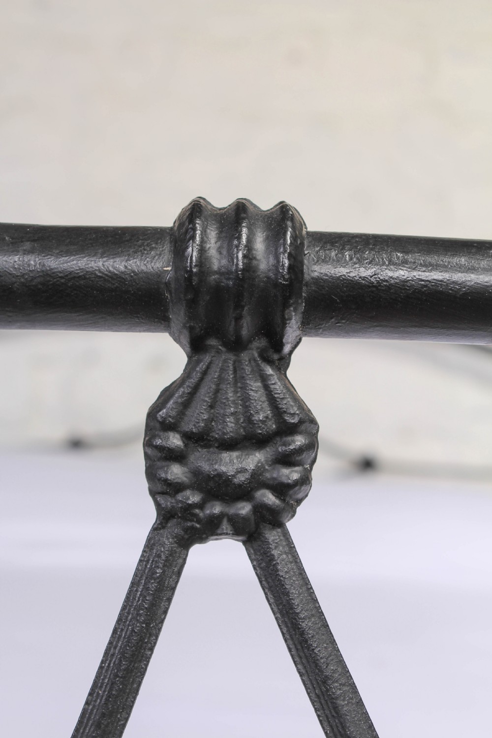 All iron black Irish double bed View V