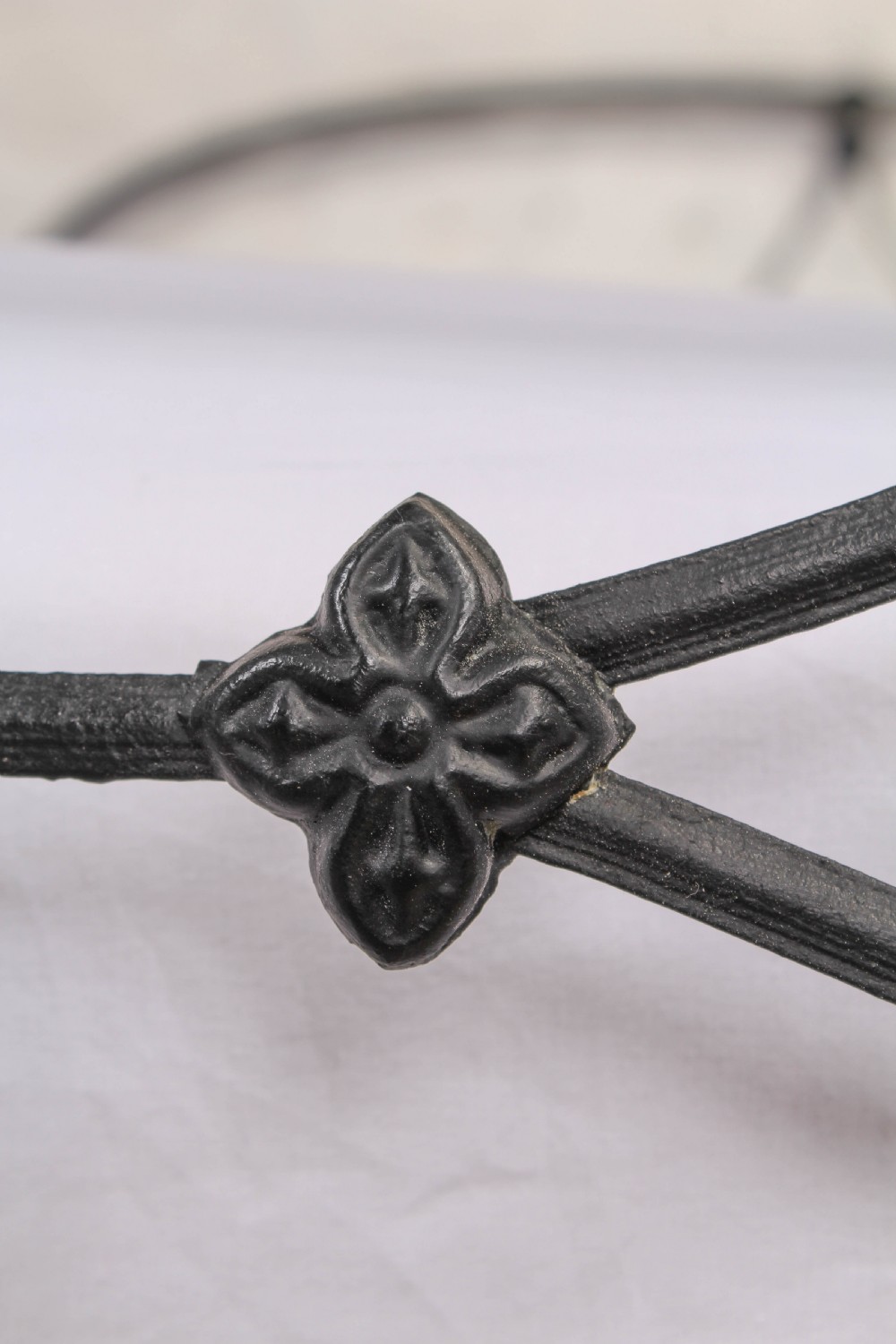 All iron black Irish double bed View VI