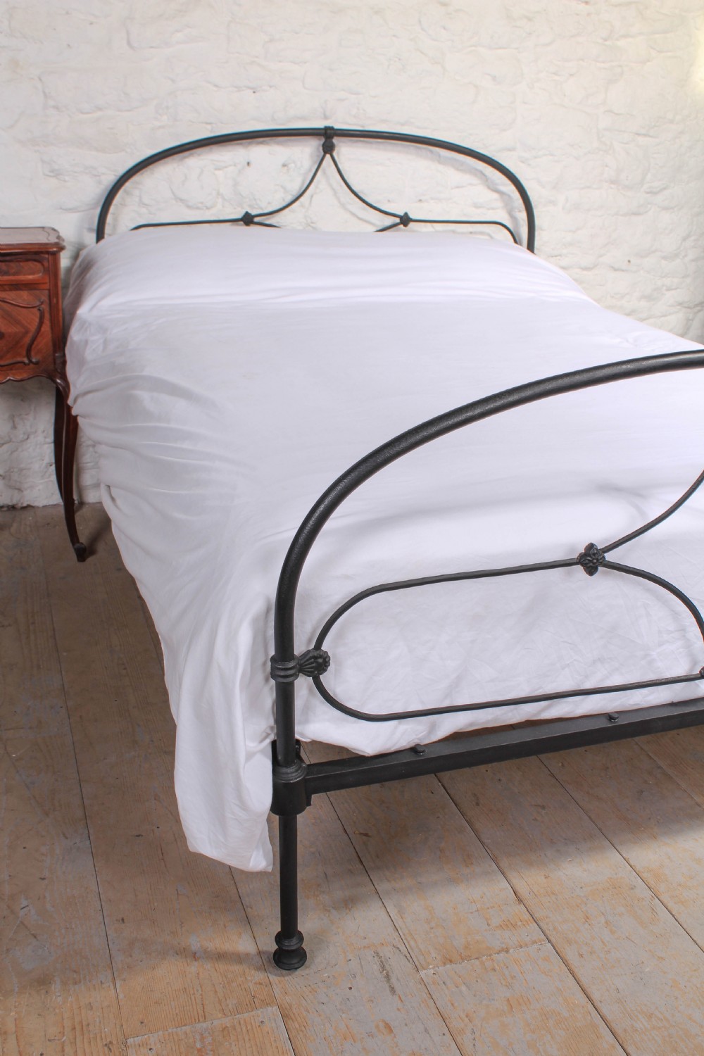 All iron black Irish double bed View VIII