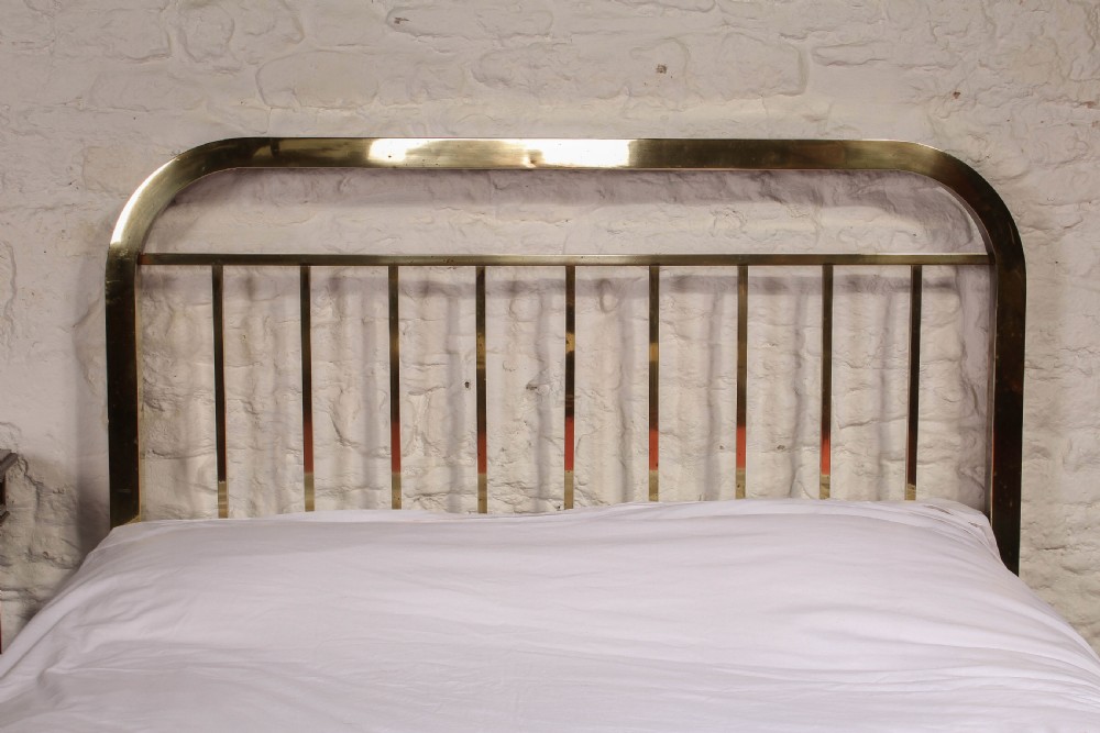 French simple all brass king size bed View IV