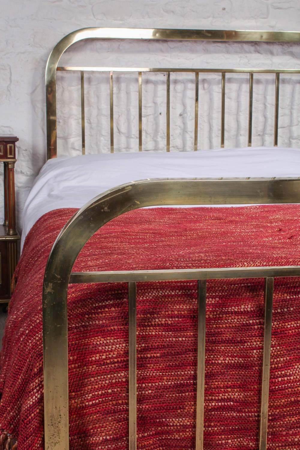 French simple all brass king size bed View V