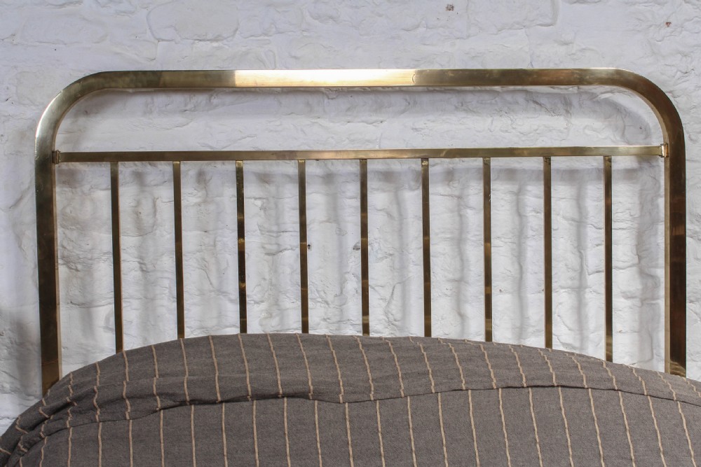 Simple French all brass double bed View III