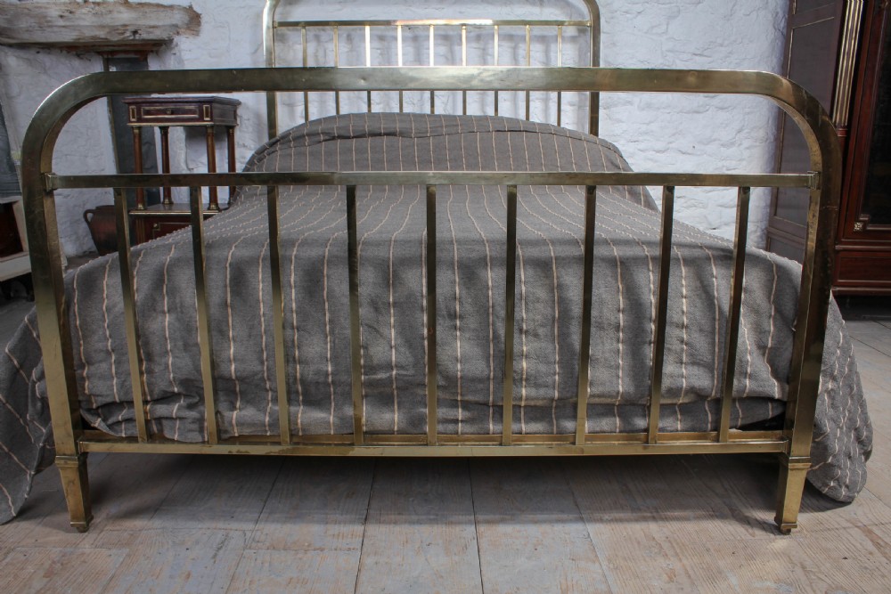 Simple French all brass double bed View VI