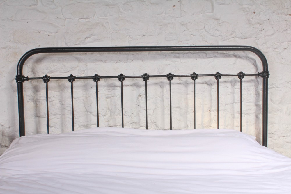 Pleasingly simple French all iron king size 5Ft bed  View VIII