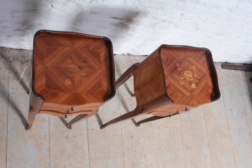 Very pretty pair of little bedside cabinets View II