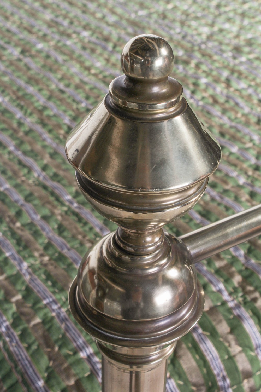 Handsome Victorian all brass kingsize bed View III