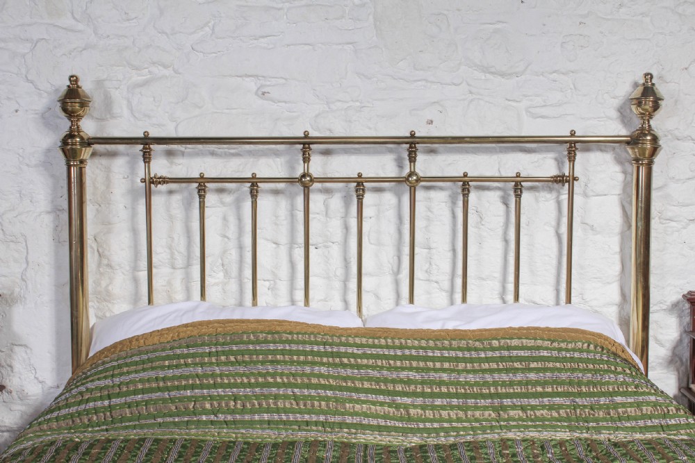 Handsome Victorian all brass kingsize bed View VII