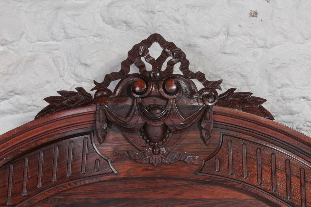 Beautiful Rosewood Louis XVI style double bed  View VII