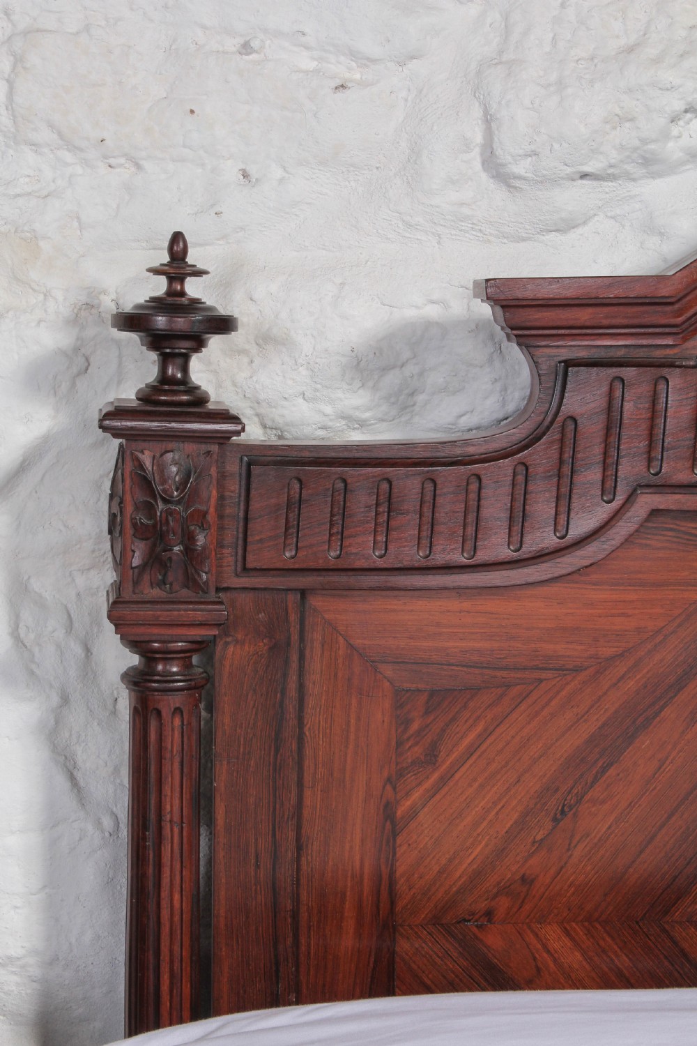 Beautiful Rosewood Louis XVI style double bed  View VIII