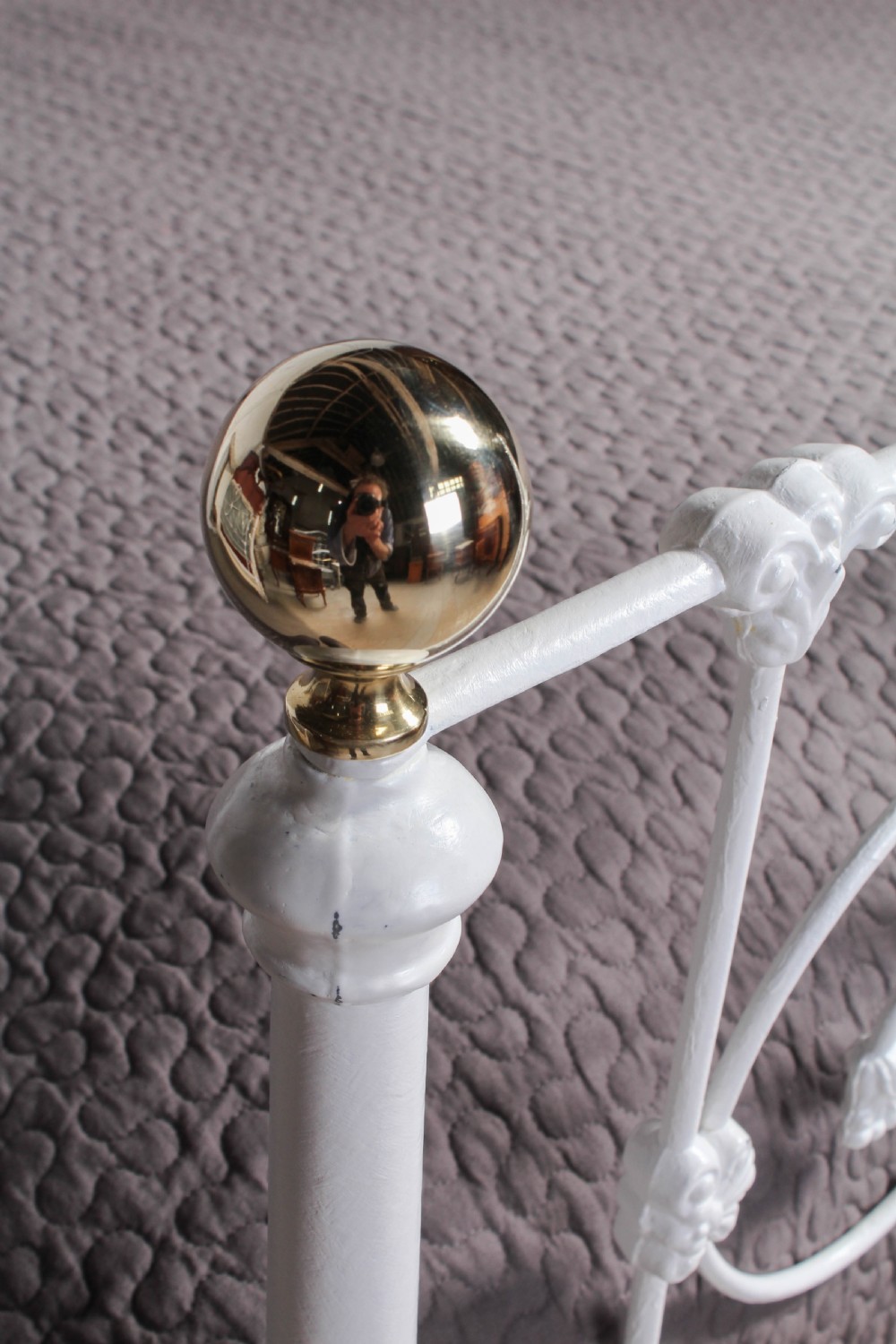 Lovely Victorian king size half tester by Winfield View V
