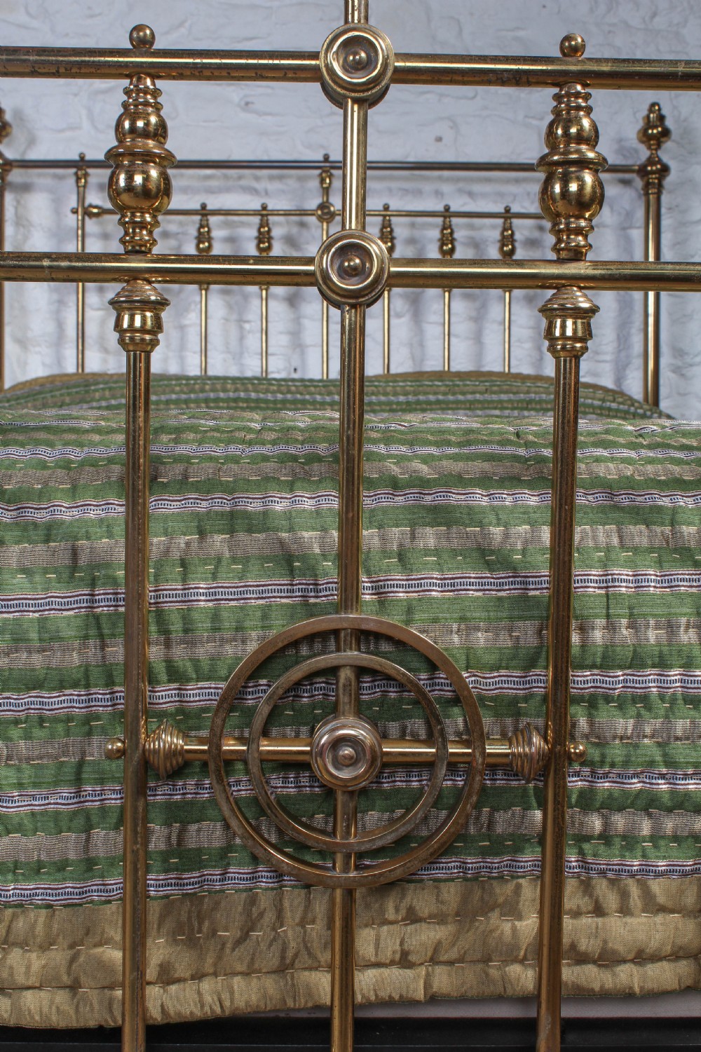 King size All brass bed by F. Andrews of Birmingham View V