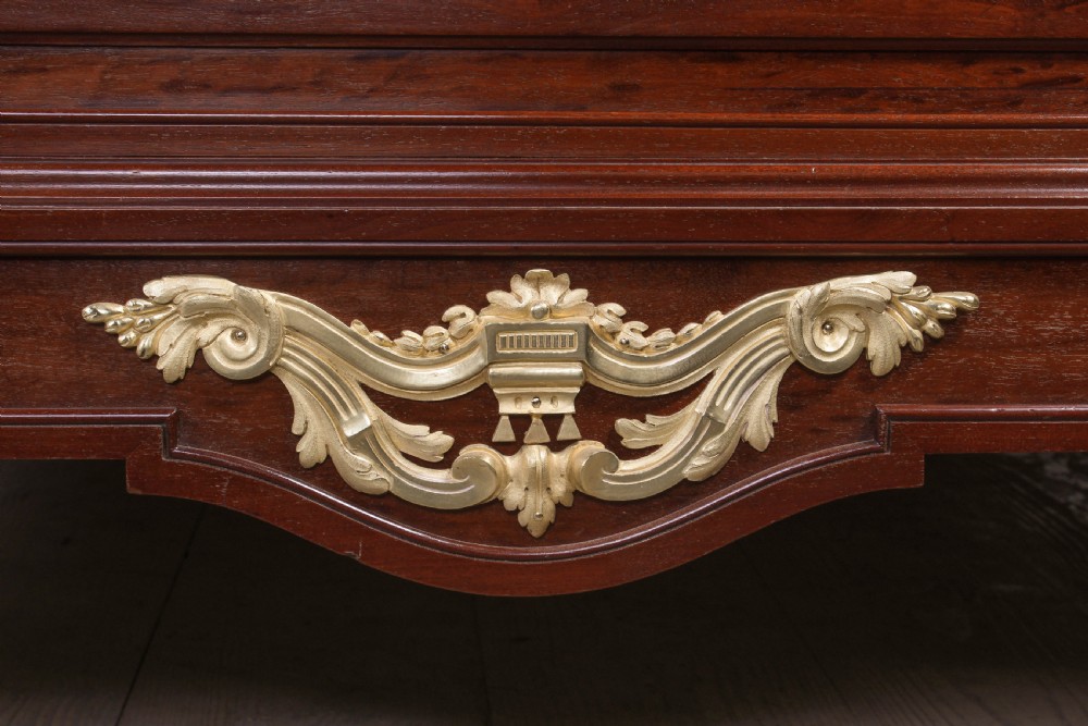 Magnificent Louis XVI style mahogany bed  View IV