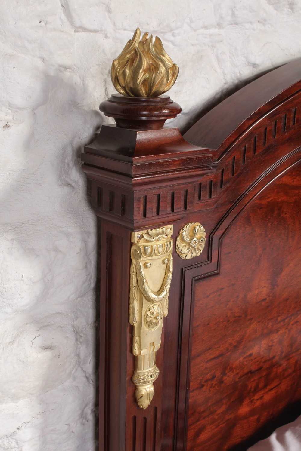 Magnificent Louis XVI style mahogany bed  View V