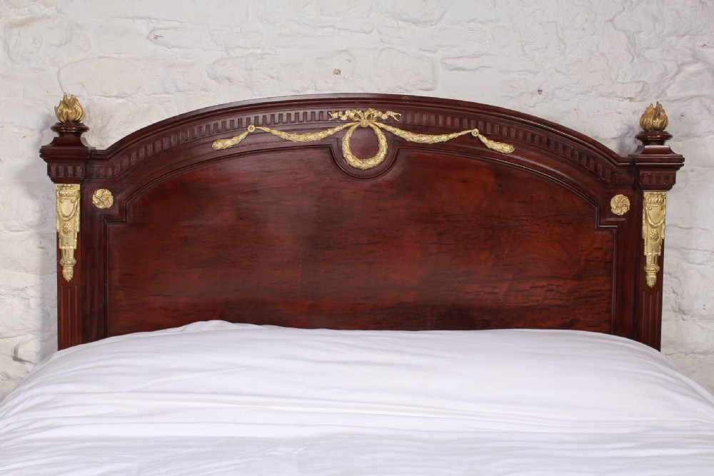 Magnificent Louis XVI style mahogany bed  View VI