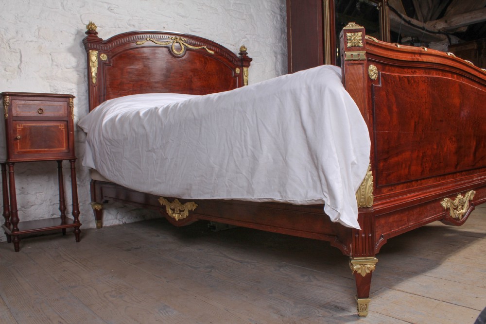 Magnificent Louis XVI style mahogany bed  View XI