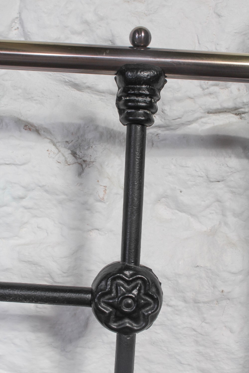 Super king size 6Ft classic Victorian brass and iron no end bed  View VIII