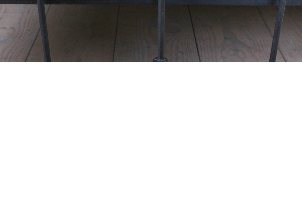 Pretty and individual king size brass and iron bed View V