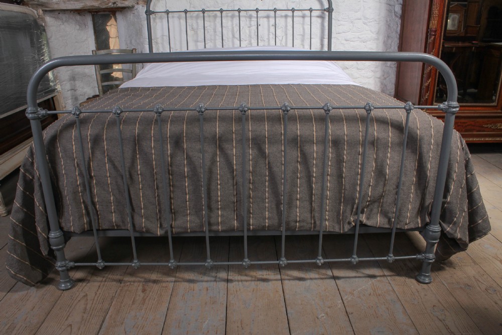 Simple French king size all iron bed  View VII