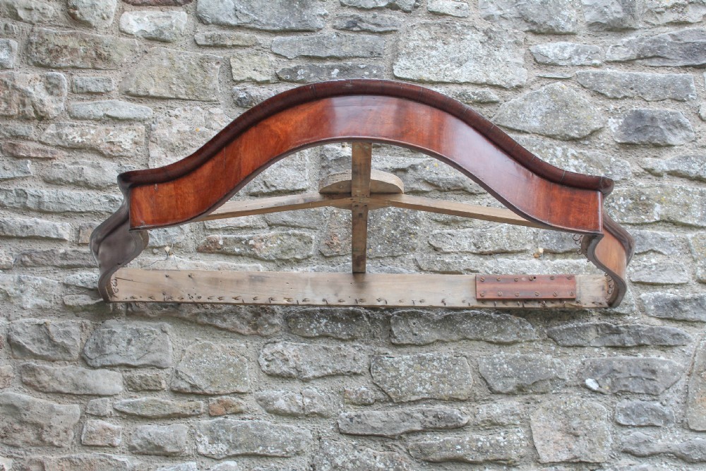 Beautiful mahogany ciel de lit bed canopy