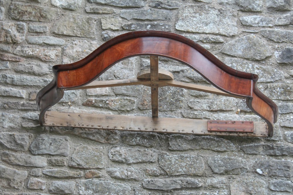 Beautiful mahogany ciel de lit bed canopy View III