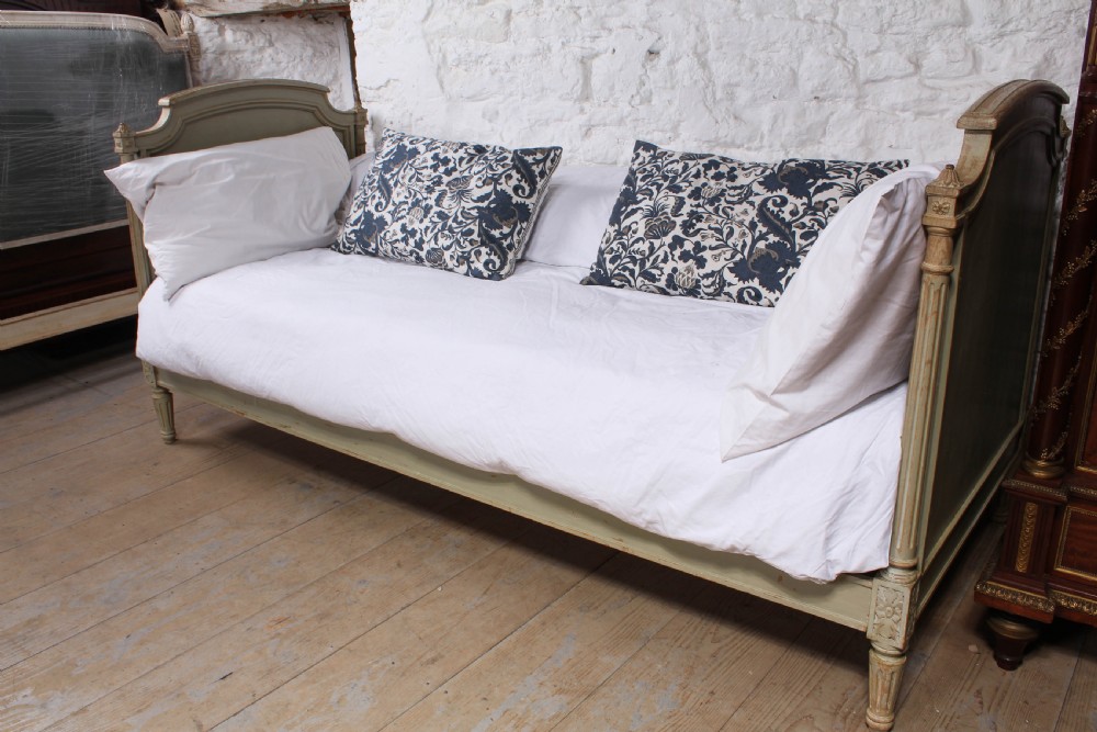 Original painted French day bed View II