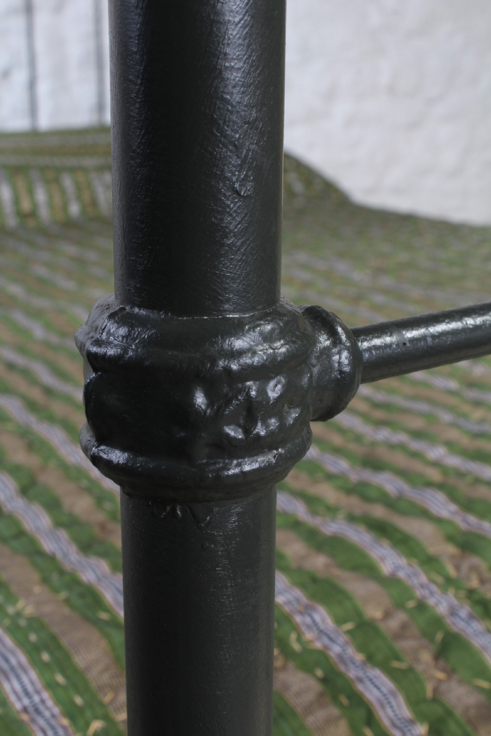 Classic Victorian brass and iron double bed View V