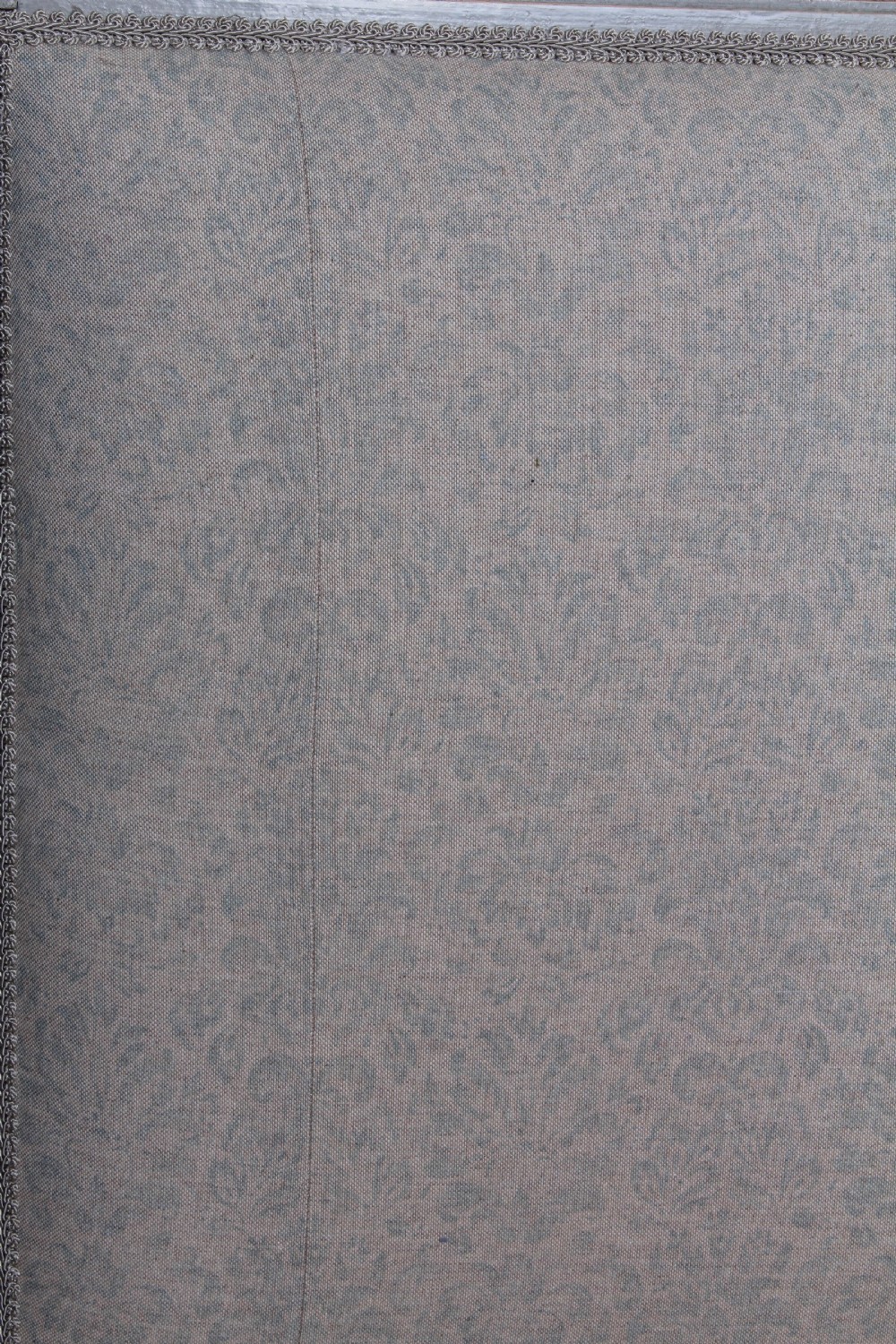 Newly upholstered Empire style king size painted bed View III