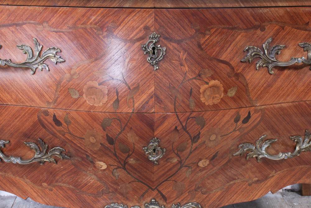 Large Louis XV style French commode View V
