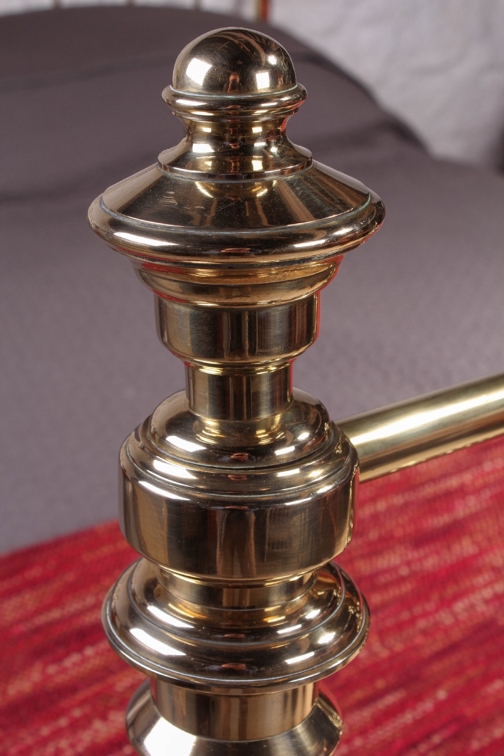 Stunning super king size all brass bed made by Schoolbred View IV