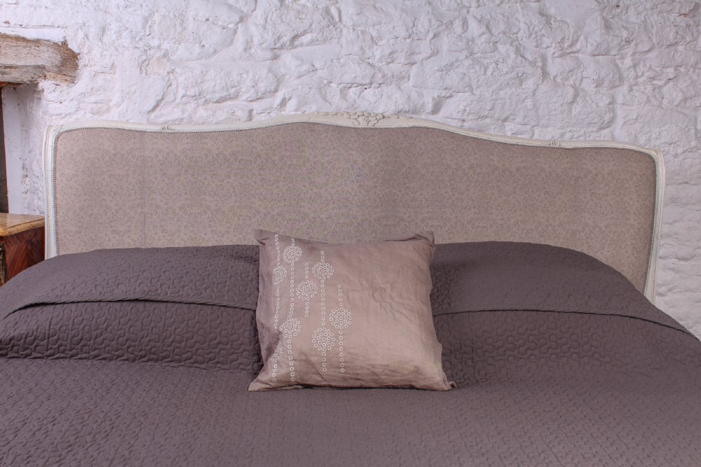 Super king size 6Ft French newly  upholstered lit bateau View III