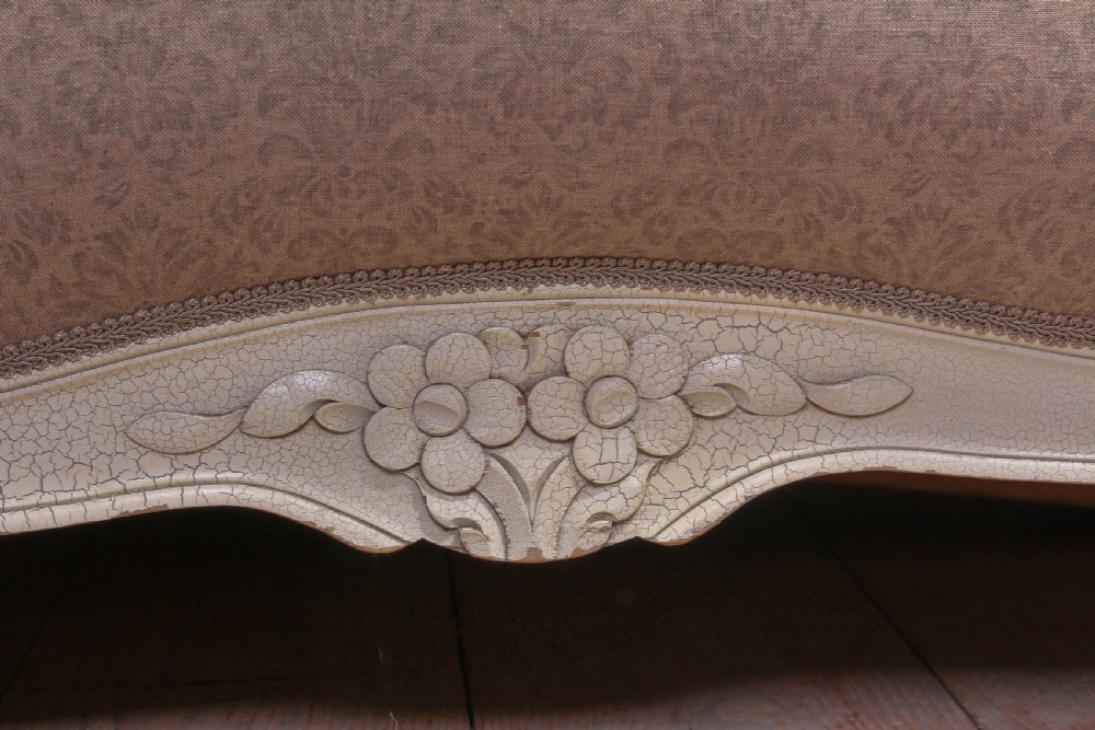 Super king size 6Ft French newly  upholstered lit bateau View VI