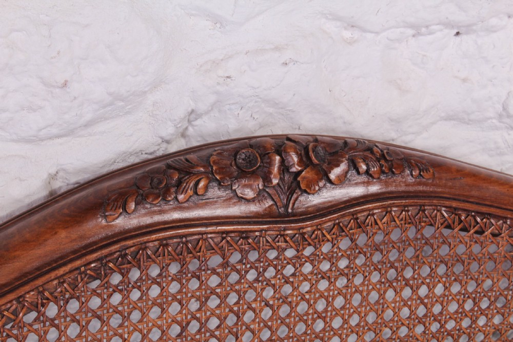 Caned  Louis XV style king size bed View VIII