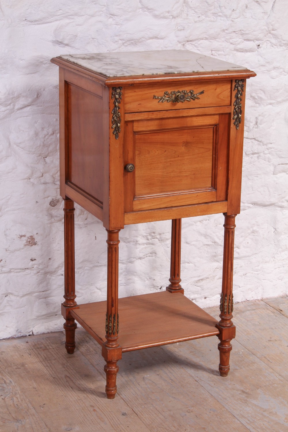 Pretty French cherry bedside