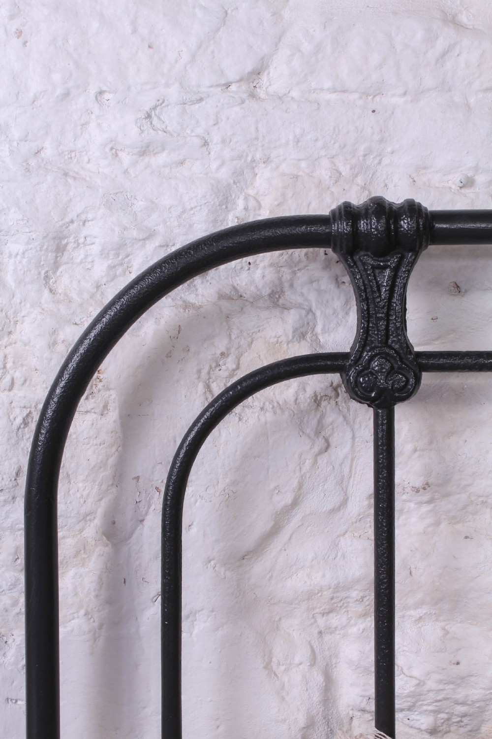 Pleasingly simple all iron king size bed View V