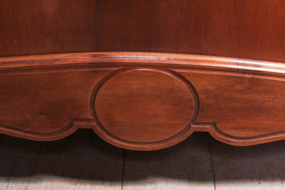 Solid Walnut simple Louis XV style double. View V