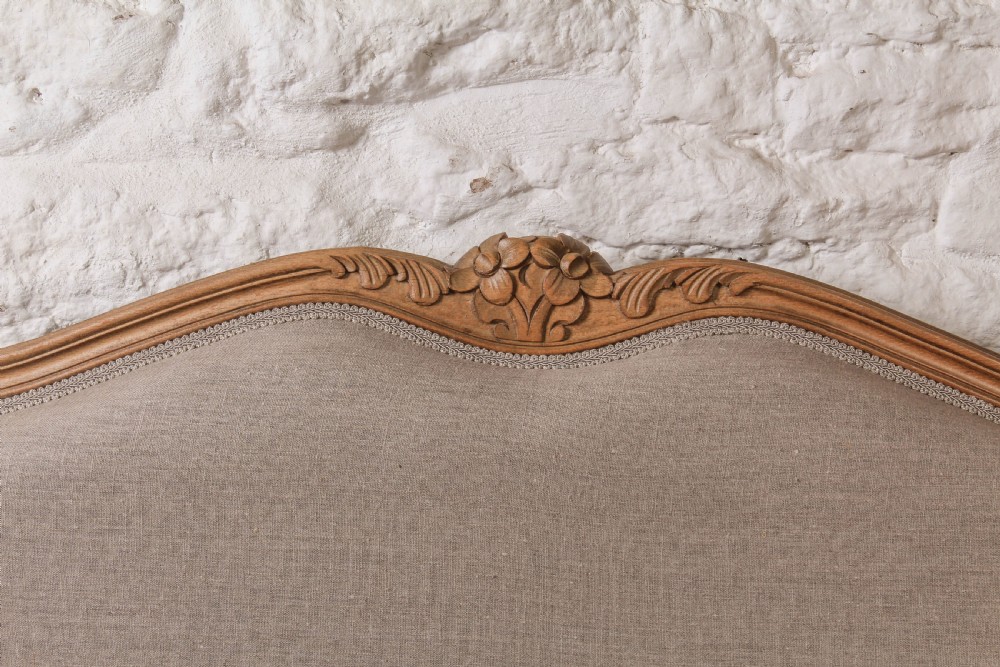 Fabulous newly upholstered  6Ft super king size demi corbeille  View VI