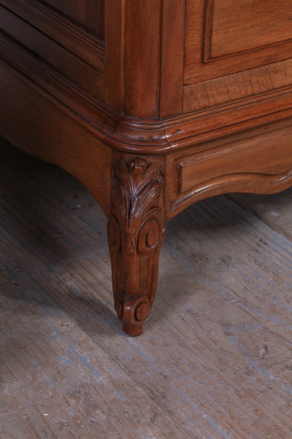 Very nice pair of French cherry bedside cabinets View IV