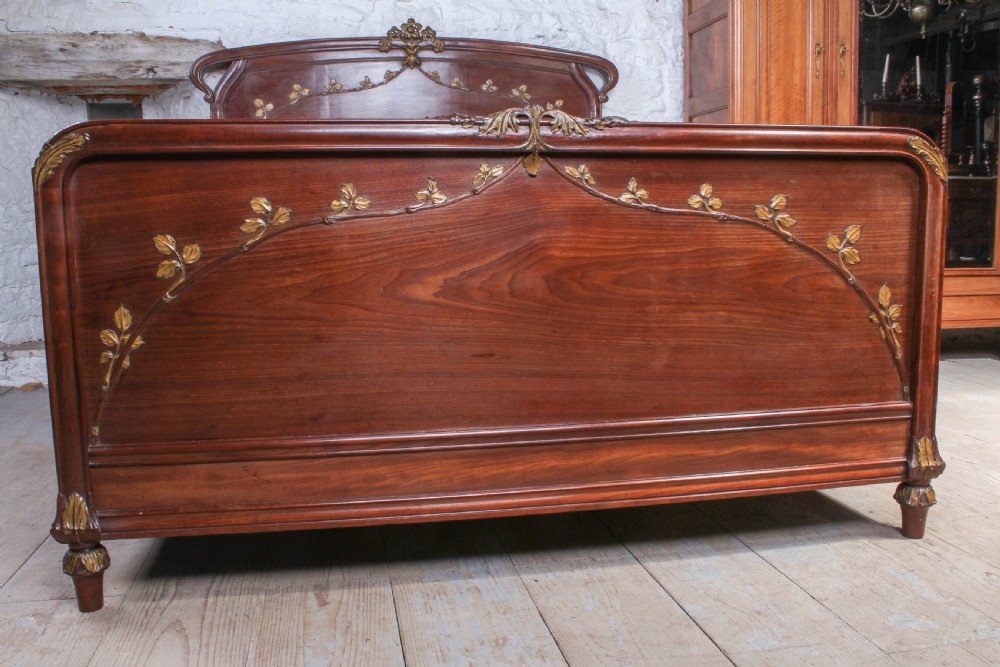 Lovely Art Nouveau style king size bed View II
