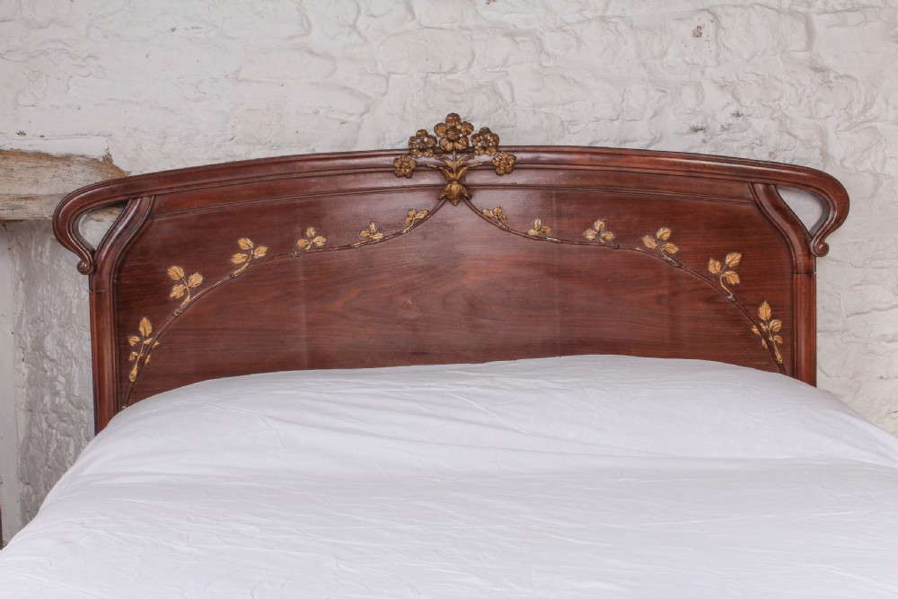 Lovely Art Nouveau style king size bed View III