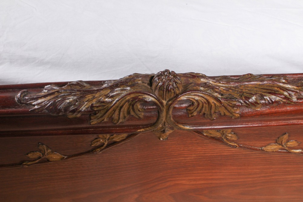 Lovely Art Nouveau style king size bed View VI