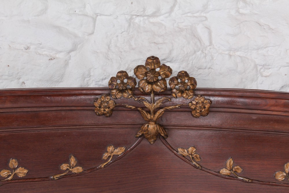 Lovely Art Nouveau style king size bed View VII